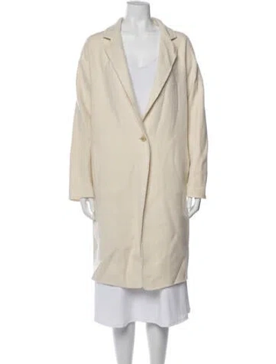 Pre-owned Donna Karan Cashmere Blazer In Neutrals
