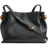 Donna Karan Cashmere Crossbody Bag In Black/gold