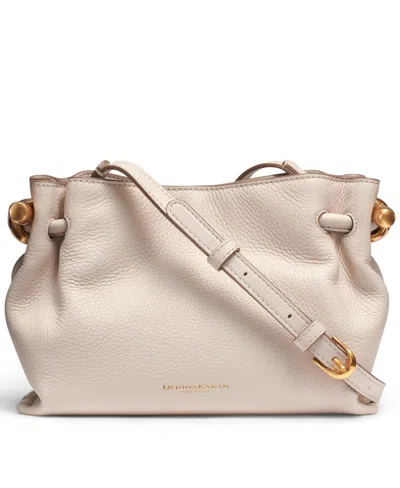 Donna Karan Cashmere Crossbody Bag In Neutral