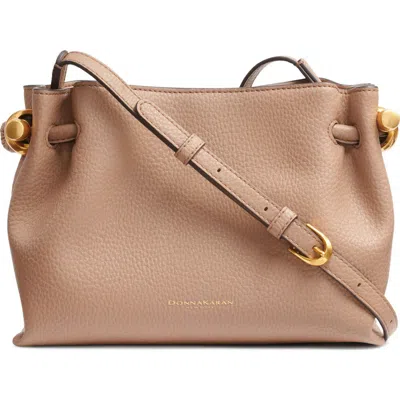 Donna Karan Cashmere Crossbody Bag In Toasted Almond