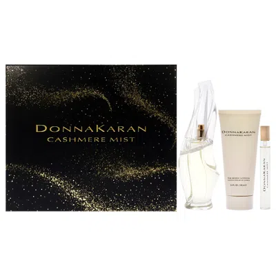 Donna Karan Cashmere Mist By  For Women - 3 Pc Gift Set 3.4oz Edp Spray, 0.34oz Edp Spray, 3.4oz Body In Multi