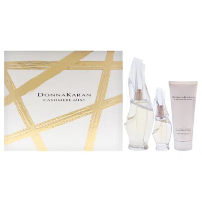 Donna Karan Cashmere Mist By  For Women - 3 Pc Gift Set 3.4oz Edp Spray, 0.5oz Edp Spray, 3.4oz Body  In Multi