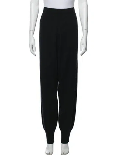 Pre-owned Donna Karan Cashmere Sweatpants In Black