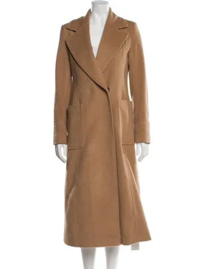 Pre-owned Donna Karan Cashmere Trench Coat In Neutral