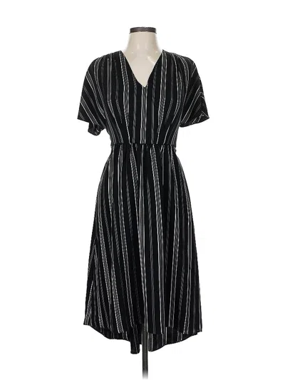 Pre-owned Donna Karan Casual Dress In Black