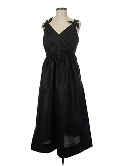 Pre-owned Donna Karan Casual Dress In Black