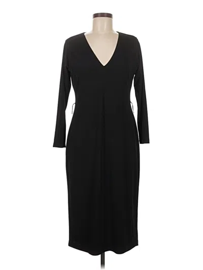 Pre-owned Donna Karan Casual Dress In Black