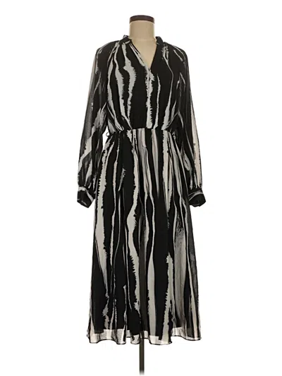 Pre-owned Donna Karan Casual Dress In Black
