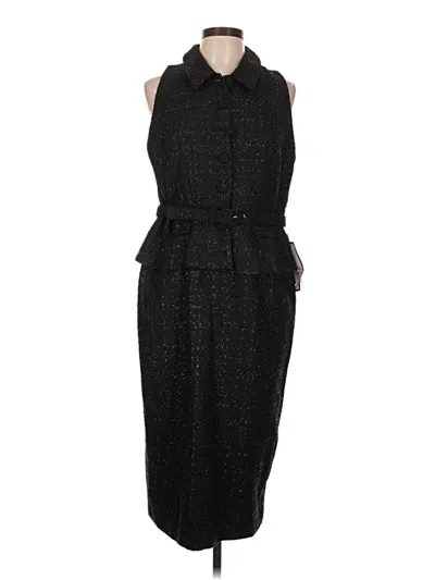 Donna Karan Casual Dress In Black