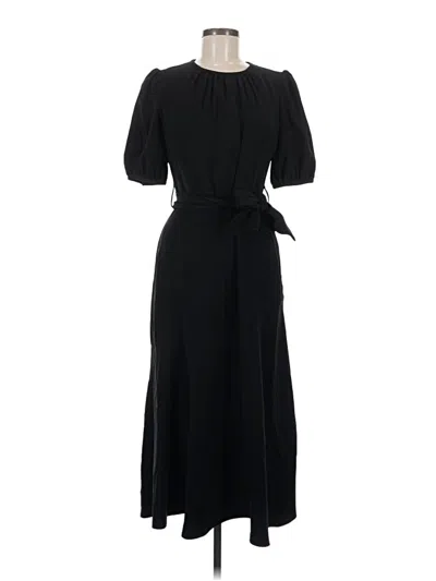 Pre-owned Donna Karan Casual Dress In Black