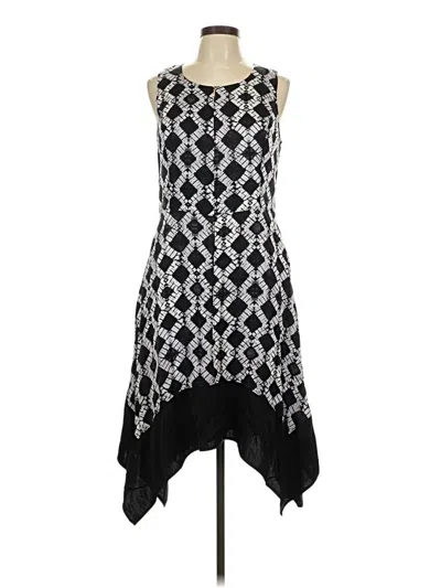 Pre-owned Donna Karan Casual Dress In Black