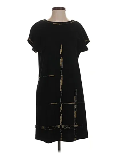 Pre-owned Donna Karan Casual Dress In Black