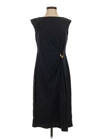 Pre-owned Donna Karan Casual Dress In Black