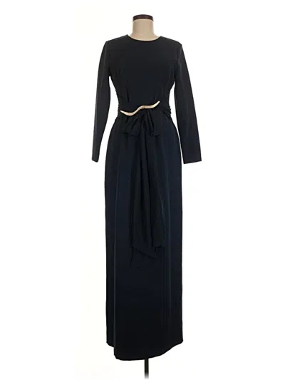 Pre-owned Donna Karan Casual Dress In Black