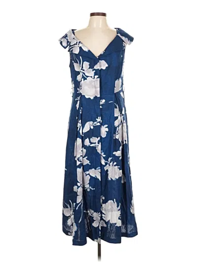 Pre-owned Donna Karan Casual Dress In Blue