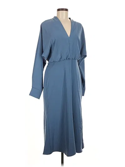 Pre-owned Donna Karan Casual Dress In Blue