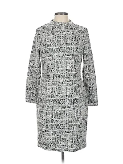 Pre-owned Donna Karan Casual Dress In Gray