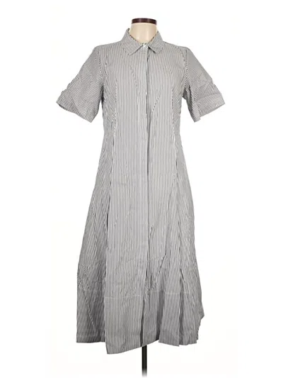 Pre-owned Donna Karan Casual Dress In Gray