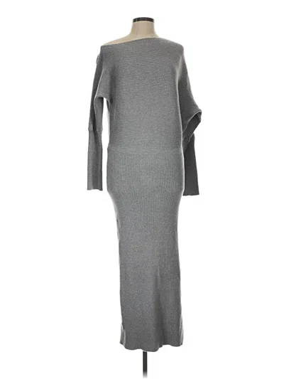 Donna Karan Casual Dress In Gray