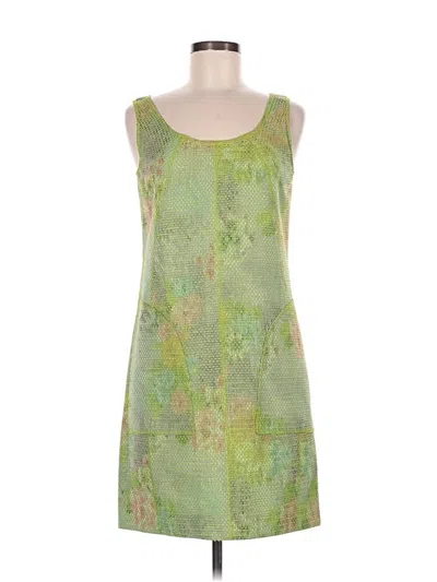 Pre-owned Donna Karan Casual Dress In Green