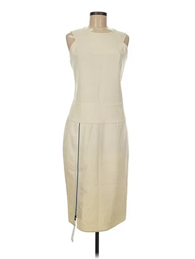 Pre-owned Donna Karan Casual Dress In Ivory