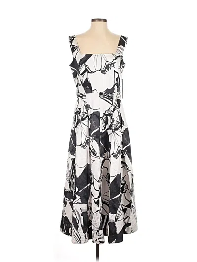 Pre-owned Donna Karan Casual Dress In Ivory