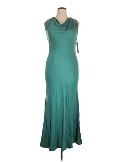 Pre-owned Donna Karan Casual Dress In Teal