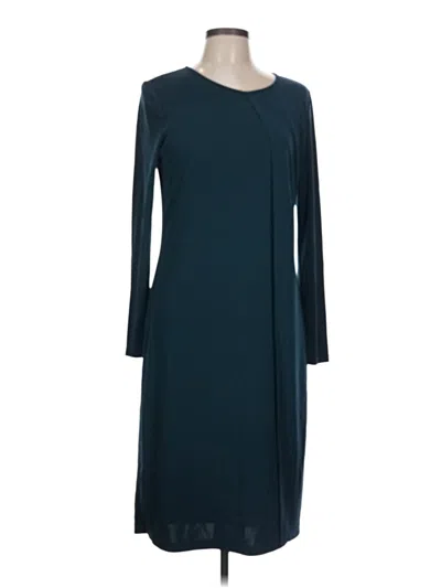 Pre-owned Donna Karan Casual Dress In Teal