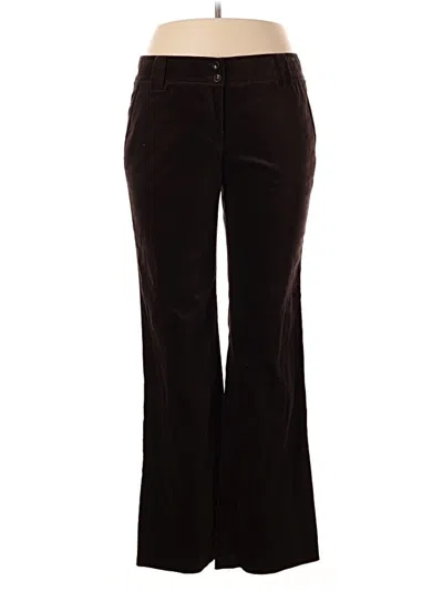 Pre-owned Donna Karan Casual Pants In Brown