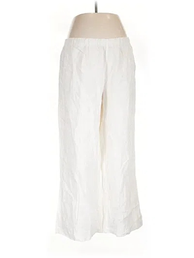 Pre-owned Donna Karan Casual Pants In Ivory
