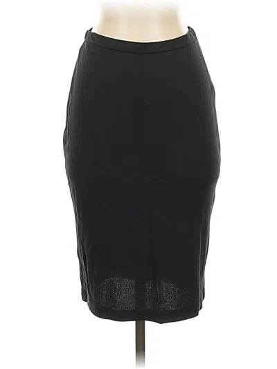 Pre-owned Donna Karan Casual Skirt In Black