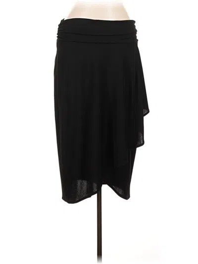 Pre-owned Donna Karan Casual Skirt In Black