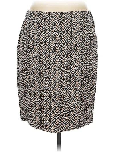 Pre-owned Donna Karan Casual Skirt In Brown
