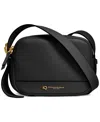 Donna Karan Cedarhurst Small Leather Camera Bag In Blk,gold