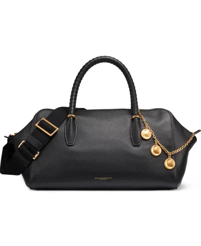 Donna Karan Chantilly Leather Satchel Bag In Multi