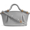 Donna Karan Chiffon Crossbody Bag In Pearl Grey