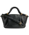 Donna Karan Chiffon Mini Crossbody Bag In Black,gold