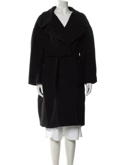Pre-owned Donna Karan Coat In Black