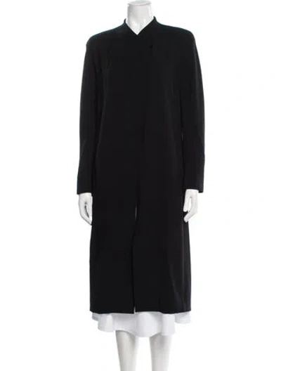 Pre-owned Donna Karan Coat In Black