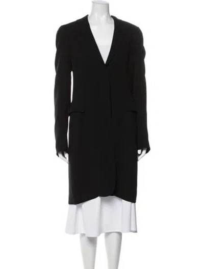 Pre-owned Donna Karan Coat In Black
