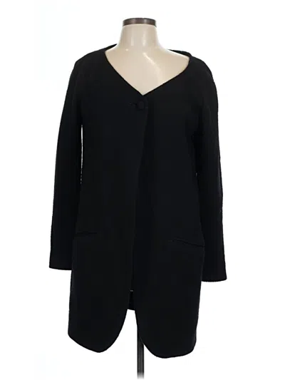 Pre-owned Donna Karan Coat In Black