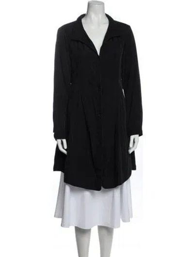 Pre-owned Donna Karan Coat In Black