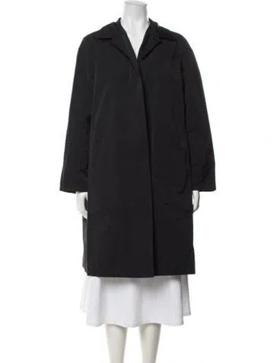 Pre-owned Donna Karan Coat In Black