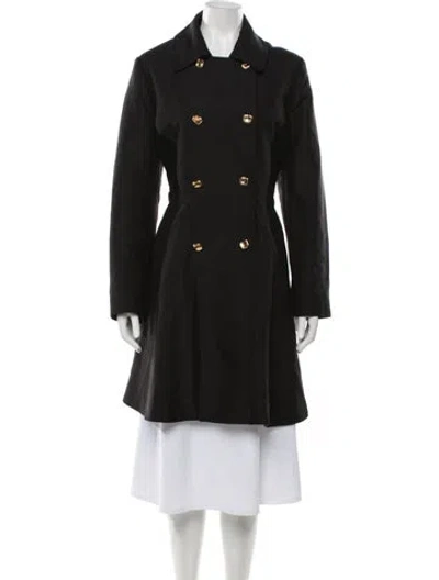 Pre-owned Donna Karan Coat In Black