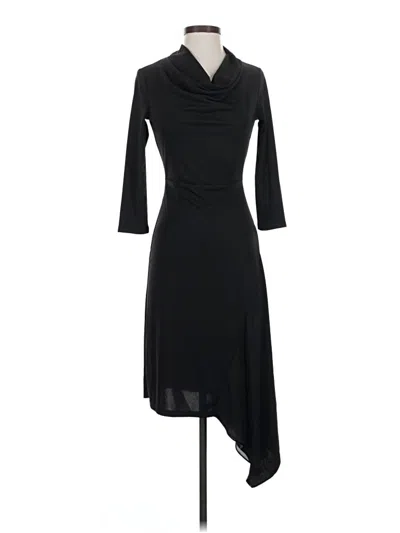 Pre-owned Donna Karan Cocktail Dress In Black