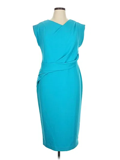 Pre-owned Donna Karan Cocktail Dress In Blue