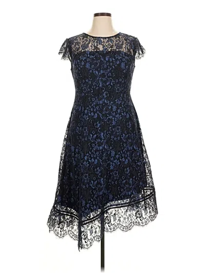 Pre-owned Donna Karan Cocktail Dress In Blue