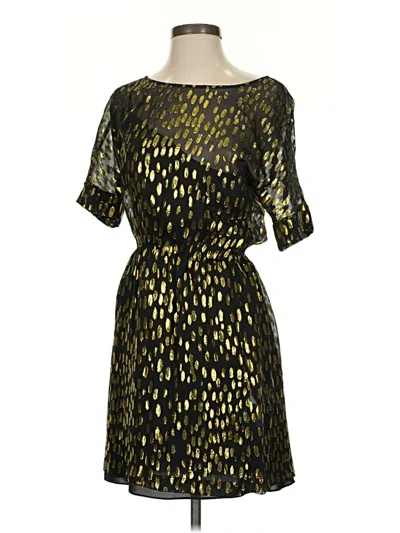Pre-owned Donna Karan Cocktail Dress In Gold