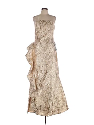 Donna Karan Cocktail Dress In Gold