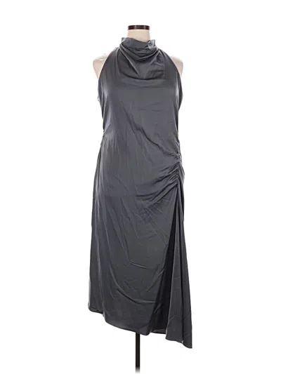 Pre-owned Donna Karan Cocktail Dress In Gray
